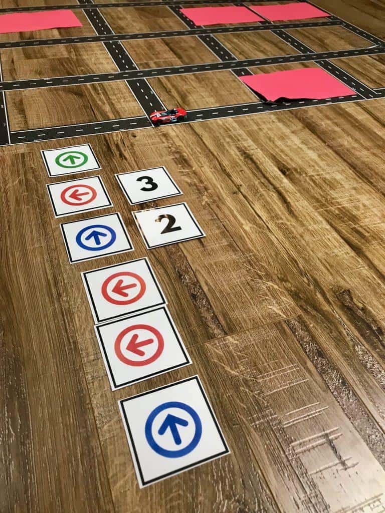 Hot Wheels Printable Coding Cards